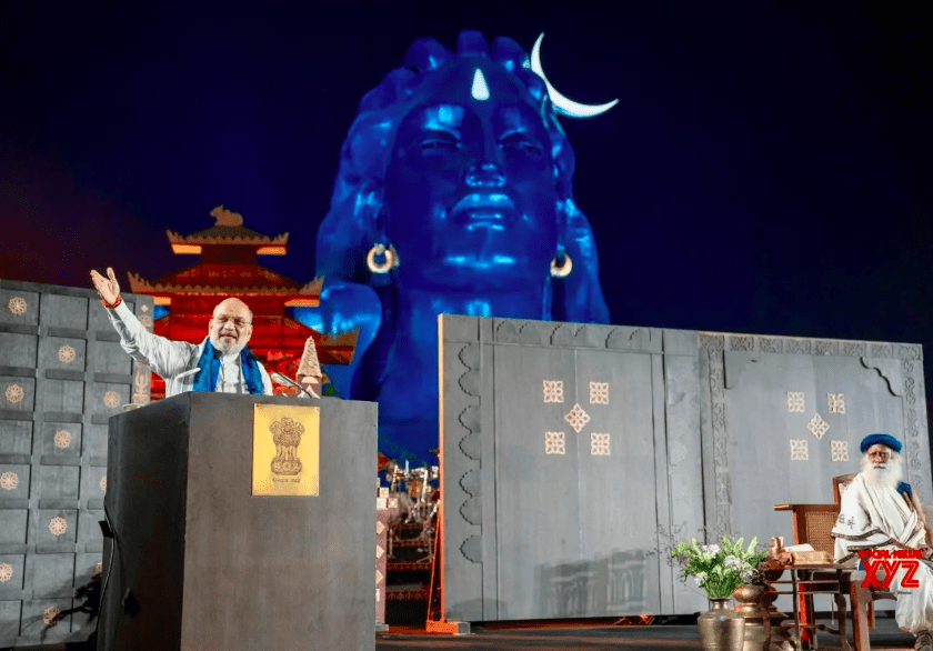 Isha foundation, jaggiVasudev Sadhguru, Amit Shah at mahashivratri 2025, Sadhguru conspiracy, satyamanch